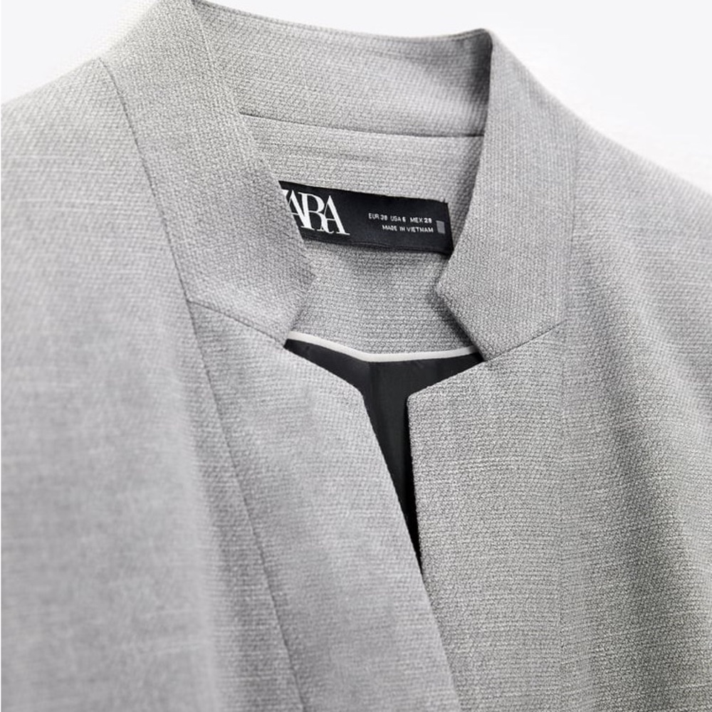 New Zara basic blazer - Picture 3 of 6